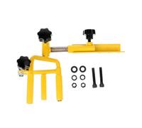 ALCXAZS Tornillo de Banco de Marco Ajustable Esencial para un Ajuste preciso del Equipo Tiro con, se Puede Fijar en una u Otro Lugar Plano con Tornillos Ajuste Accesorios Tiro con