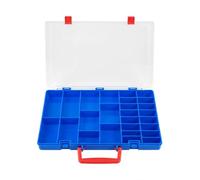 ALCYON Estuche organizador de juguetes compatible con motores Thomas & Friends MINIS / para trenes de juguete MINIS / para Trackmaster/para Fisher-Price y más (solo caja), color azul