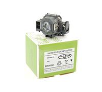 Alda PQ Premium, lámpara para proyector Compatible con los proyectores EPSON EB-S62, EB-X6, EB-X62, EH-TW420, EMP-S5, EMP-S52, EMP-X5, EMP-X52, H284B, V13H010L41, ELPLP41, lámpara con Carcasa