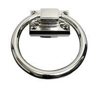 Aldaba para Puerta de Exterior, 1 Pieza De Manijas Puerta Anillo Gota Plata Brillante For Aldaba Madera Tiradores Silla Manija