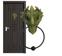 Aldaber De Puerta - Escultura Decorativa De Pulpo, Adorno De Dragón De Resina | Solución De Hardware Para Entrada Para Puertas De Café Temático Con Aplicación De Acento De Pared Para Mayo