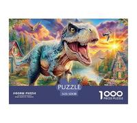 Aldea Dino 1000 Piece Adults Puzzle Kids Age Games Family Games Home Decoration Decompression 52x38cm/1000pcs