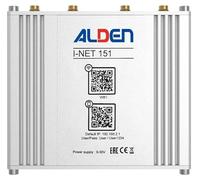 Alden 4G LTE Router CAT6, 300 Mbps, con 2 Antenas LTE, Wi-Fi de 2,4 GHz, 1 Ranura SIM, Color Negro