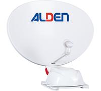 Alden as2 80 hd ultrawhite sistema de satélite totalmente automático lnb único incl. módulo de control s.s.c. hd y tv led ultrawide de 22 pulgadas