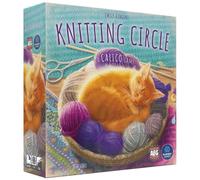 Alderac Ent. | Knitting Circle | Juego de Colocación de Losetas Puzzle con Lana Gatos y Objetivos de Patrón | 1 a 4 Jugadores | A Partir de 10 Años | 30 a 45 Minutos