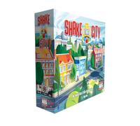 Alderac Ent. | Shake That City | Juego De Construcción De Ciudad con Draft De Patrones Cubos Colocación De Losetas Y Variantes Modulares | 1 A 4 Jugadores | 20 A 40 Minutos