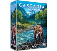 Alderac Entertainment | Cascadia Rolling Rivers Juego de Mesa en Inglés para Toda la Familia | Juego de Estrategia con Dados para 1-4 Jugadores | La Fauna del Noroeste del Pacífico
