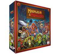 Alderac Entertainment - Meeples and Monsters - Board Game - Base Game - For 2-4 Players - from Ages 13+ - English