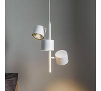 ALDEX Lámpara colgante 1046E, 3 luces, blanco