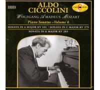 Aldo Ciccolini Mozart Piano Sonatas Volume 6