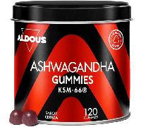 Aldous Ashwagandha Sabor Cereza 120 Gummies