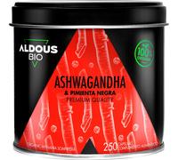 Aldous Bio Ashwagandha con Pimienta Negra Ecológica 250caps