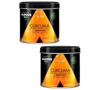 Aldous Bio Cúrcuma con Jengibre y Pimienta Negra con Probióticos 2x250 Cápsulas