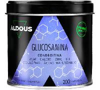 Aldous Bio Glucosamina Condroitina MSM - 200 comprimidos XL - Colágeno y Ácido Hialurónico