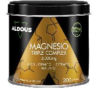 Aldous Bio Magnesio Triple Complex 3000 mg 200 Cápsulas