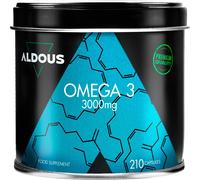 Aldous Bio – Omega 3 cápsulas – 3000 mg, EPA y DHA – 210 cápsulas