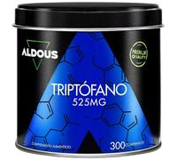L-Triptófano Puro 525mg - Triptofano para Dormir Bien - 300 comprimidos para 10 meses - Máxima Dosis para Descansar - Promueve un Sueño Profundo y Mejora el Estado de Ánimo - Sin excipientes