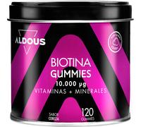 Aldous Bio Biotina 10.000mcg Vitaminas + Minerales 120 Gummies
