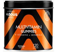 Aldous Labs Multivitaminas Sabor Mora 120 gummies