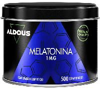 Aldous Labs Complemento Alimenticio Melatonina Pura 1 Mg , 500 comprimidos