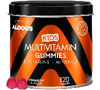 Aldous Multivitaminas Kids Sabor Fresa 120 Gummies