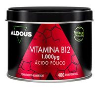 Aldous Bio Vitamina B12 Con Ácido Fólico , 400 comprimidos