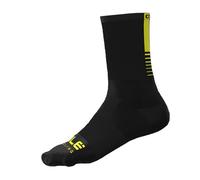 ALE' Calcetines de Ciclismo Unisex Adulto S Negro