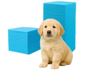 Ale-commerce 60x60 cm 200 Piezas Empapadores Higiénicos para Perros Cachorros 6 Capas Superabsorbentes Impermeables Secado Rápido Entrenamiento e Incontinencia