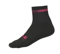 Alé Cycling Calcetines de Ciclismo Unisex Adulto M Black Fluo Pink