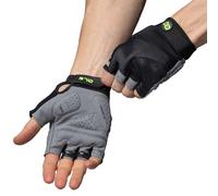 Alé Cycling - Guantes de Ciclismo Unisex cómodos para Verano, Color Negro, XL