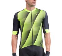 Alé Cycling Men's PR.R Square Short Sleeve Jersey, Yellow, Medium