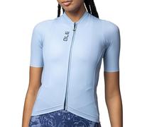 Alé Cycling Pragma - Camiseta de Ciclismo de Manga Corta para Mujer, Color Aguamarina, Talla S