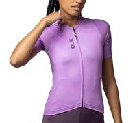 Alé Cycling Pragma - Maillot de Ciclismo de Manga Corta para Mujer, diseño de peonía, Talla L