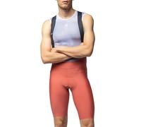 Alé Cycling R.EV1 Go Bib Shorts para Hombre, Ajuste de Carreras, compresión Ligera, Tela Airfix, Dobladillo de Pierna de Corte Crudo, Correas de Malla de Flujo de Aire, protección Solar UPF 50+