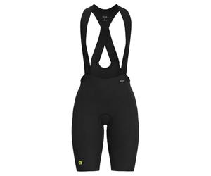 Alé Cycling R.EV1 Voltage - Culotte Corto con Tirantes para Mujer - Culotte Corto de compresión con Tejido Air Fix-Snake Saddle Grip, piernas de Corte Crudo y Gamuza de Larga Distancia Epic 12W