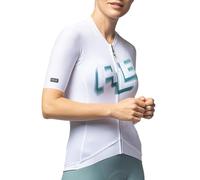 Alé Cycling Sauvage 2.0 - Maillot de Ciclismo de Manga Corta para Mujer - Micro Aero & Rap Dry Carbon Fabrics, Second Skin Fit, S-Stability System, Laser-Cut Sleeves - Ligero y Transpirable