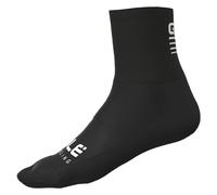 Alé Cycling Unisex Strada 2.0 Q-Skin 14cm Cycling Socks, Black, Small (EU 36-39)