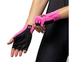 Alé Cycling Unisex Velocissimo Crono Summer Gloves Fluo Pink/Black XS