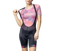Alé Cycling Women's Pragma Traguardo Bib Shorts S Black/Fluo Pink