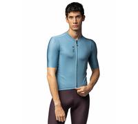 ALE Maillot de ciclismo para hombre Color Block gris claro | S