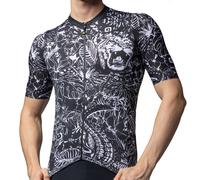ALE' Men's Pragma Safari Cycling Jersey (Pack of 1) L Black