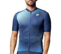 ALE' Pragma Optical Maillot de Ciclismo, Azul, M para Hombre