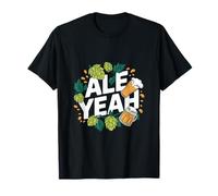 Ale Yeah Funny IPA Beer Hop Celebración Camiseta