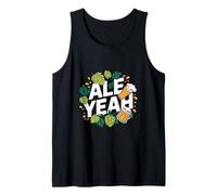 Ale Yeah Funny IPA Beer Hop Celebración Camiseta sin Mangas