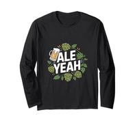 Ale Yeah IPA Beer Hop Amante Diversión Manga Larga
