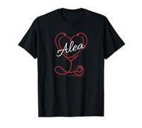 Alea A Nurse Gift Cute Doctor Designer Personalized Nurse Camiseta