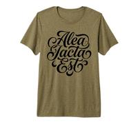 Alea Iacta EST Frase Latina Estudiante de Historia Romana Camiseta Premium