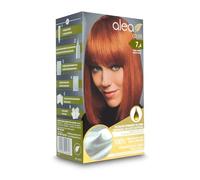 ALEA - Tinte Pelo Mujer - Alea Color - Nº 7.3 K - Color Rubio Cobrizo - Coloración Permanente en Crema - con Aceite de Argán y Macadamia - Cobertura de Canas - Máxima Protección y Cuidado