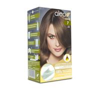 ALEA - Tinte Pelo Mujer - Alea Color - Nº 7 K - Color Rubio - Coloración Permanente en Crema - con Aceite de Argán y Macadamia - Cobertura de Canas - Máxima Protección y Cuidado