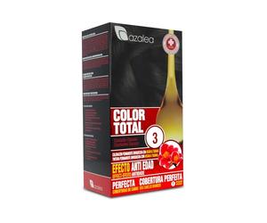 ALEA - Tinte Pelo Mujer - Color Total - Nº 3 - Color Castaño Oscuro - Coloración Permanente en Crema - Aceite Argán y Tsubaki - Cobertura Total de Canas - Aclara 3 Tonos en Cabellos Naturales